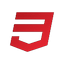 CSS3 logo